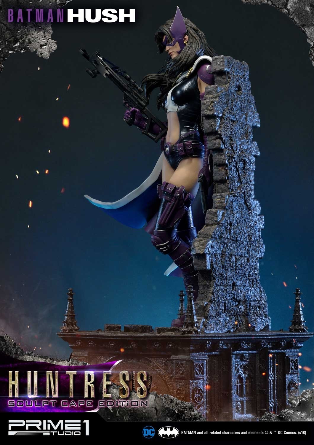 Batman: Hush - Huntress - Museum Masterline Series  (MMDCBH-04S) - 1/3 - Sculpt Cape Edition (Prime 1 Studio) photo 38