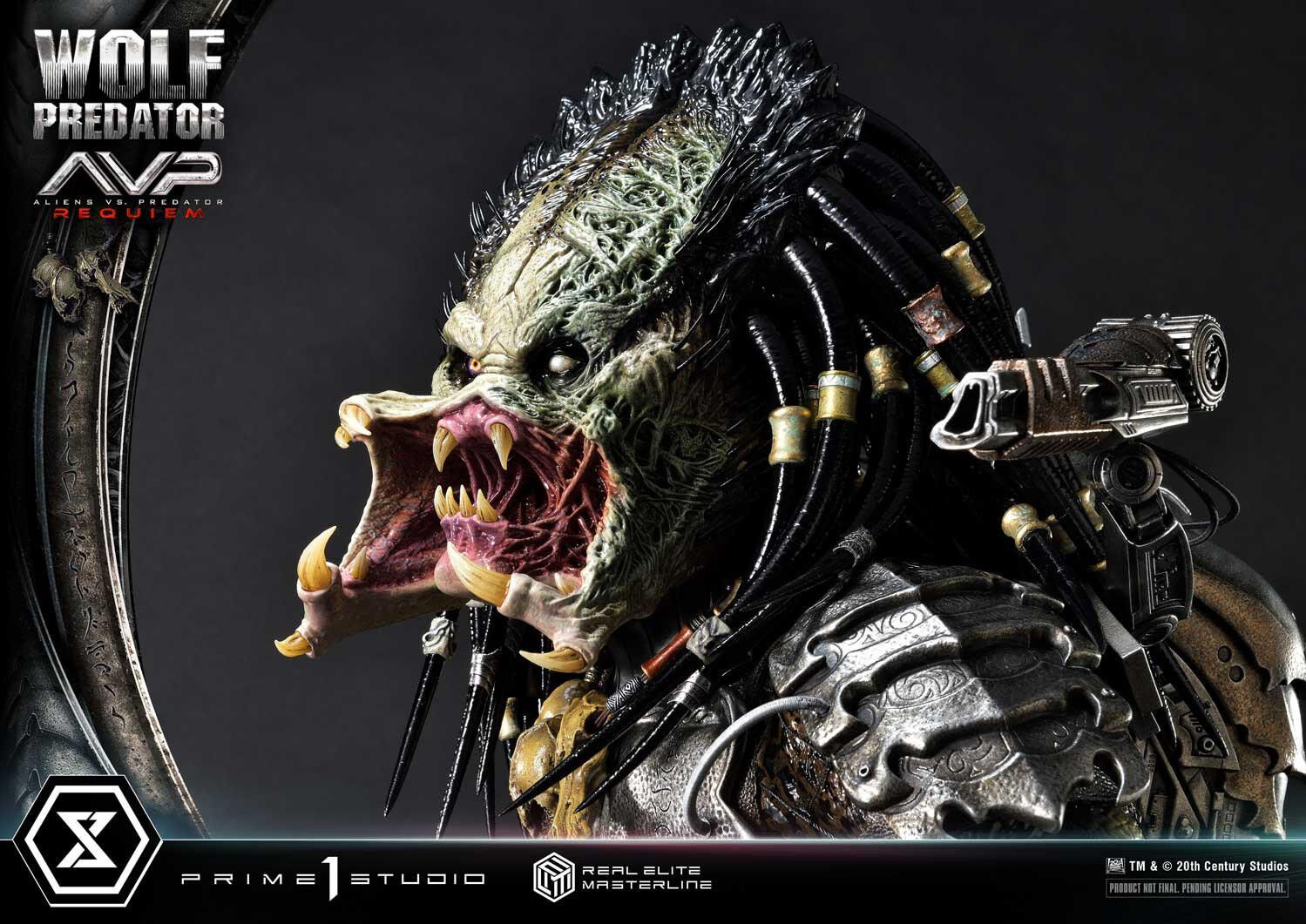 Aliens Vs Predator: Requiem - Alien Warrior - Wolf Predator - Real Elite Masterline  (REMAVP-01) - 1/3 (Prime 1 Studio)