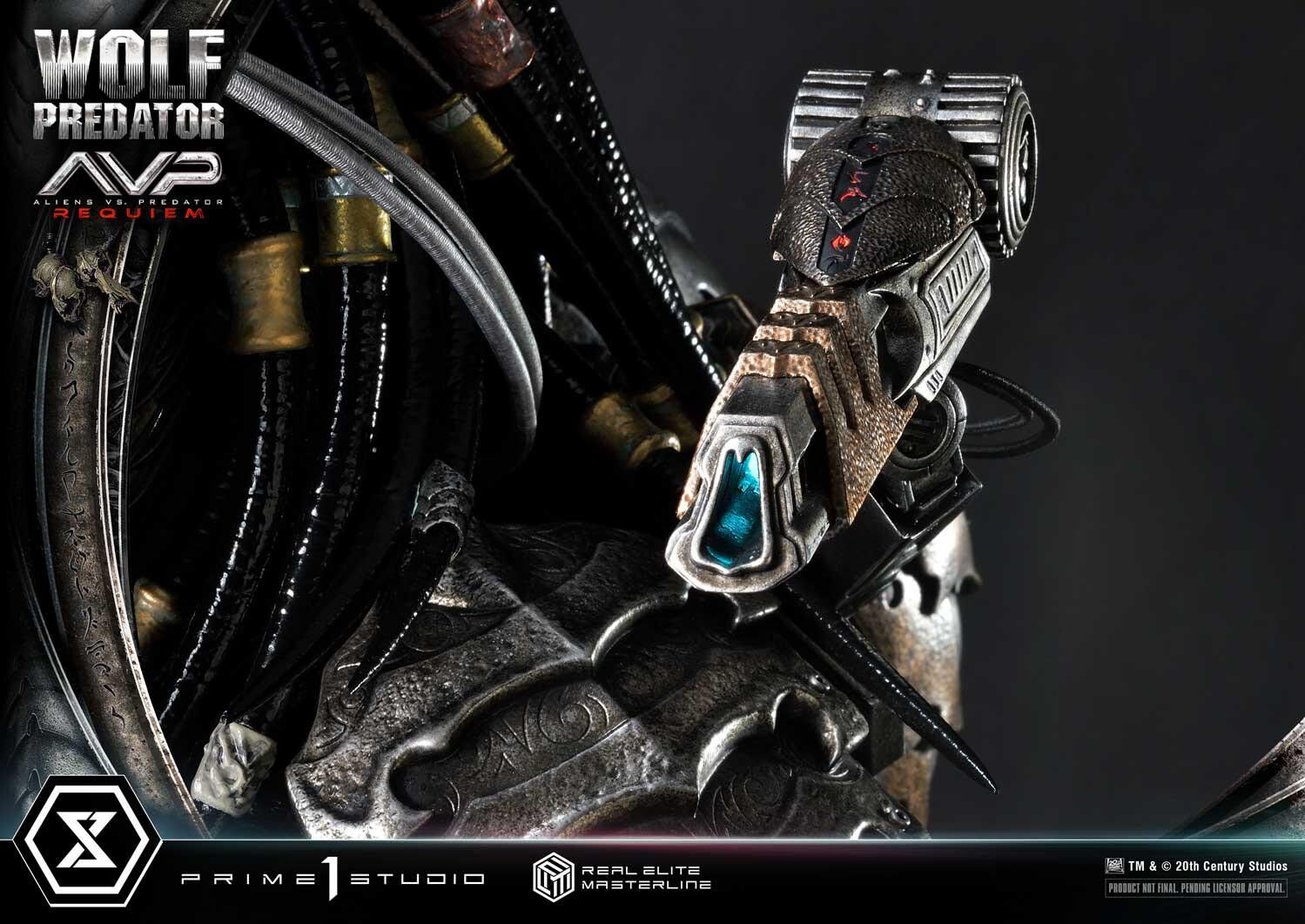 Aliens Vs Predator: Requiem - Alien Warrior - Wolf Predator - Real Elite Masterline  (REMAVP-01) - 1/3 (Prime 1 Studio) photo 13