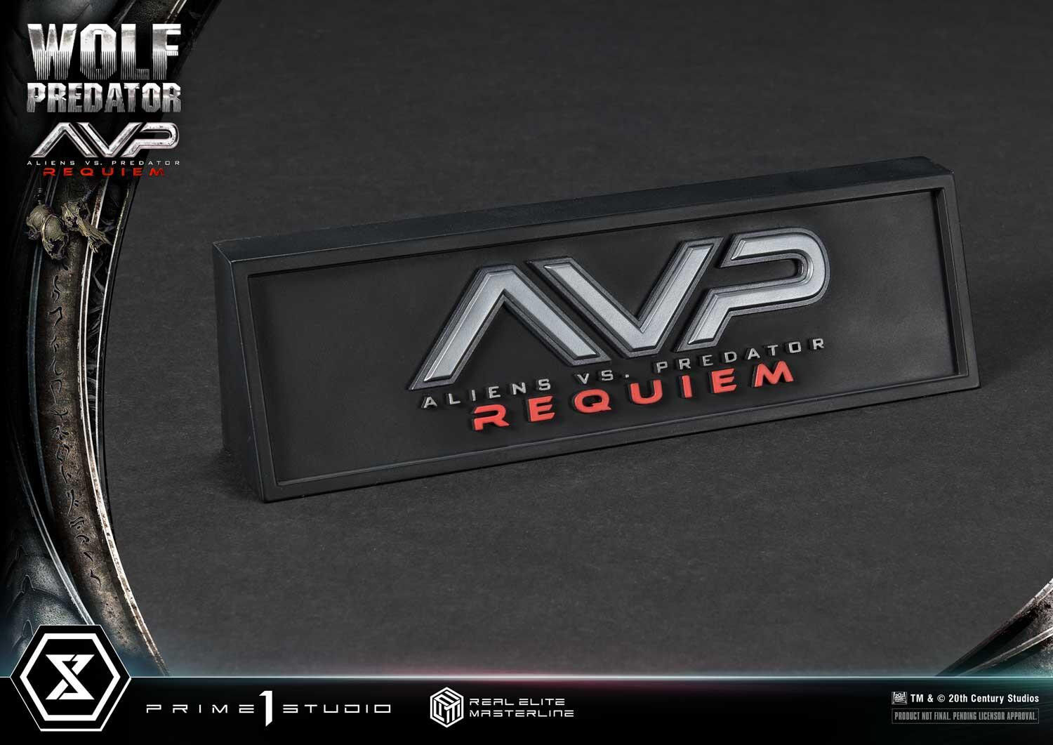 Aliens Vs Predator: Requiem - Alien Warrior - Wolf Predator - Real Elite Masterline  (REMAVP-01) - 1/3 (Prime 1 Studio) photo 36