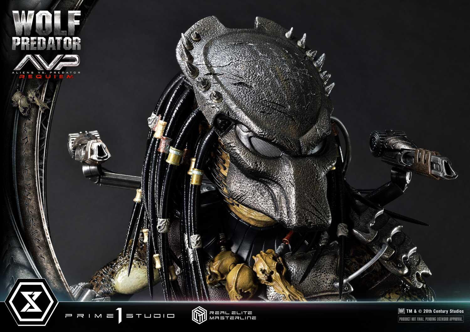 Aliens Vs Predator: Requiem - Alien Warrior - Wolf Predator - Real Elite Masterline  (REMAVP-01) - 1/3 (Prime 1 Studio) photo 47