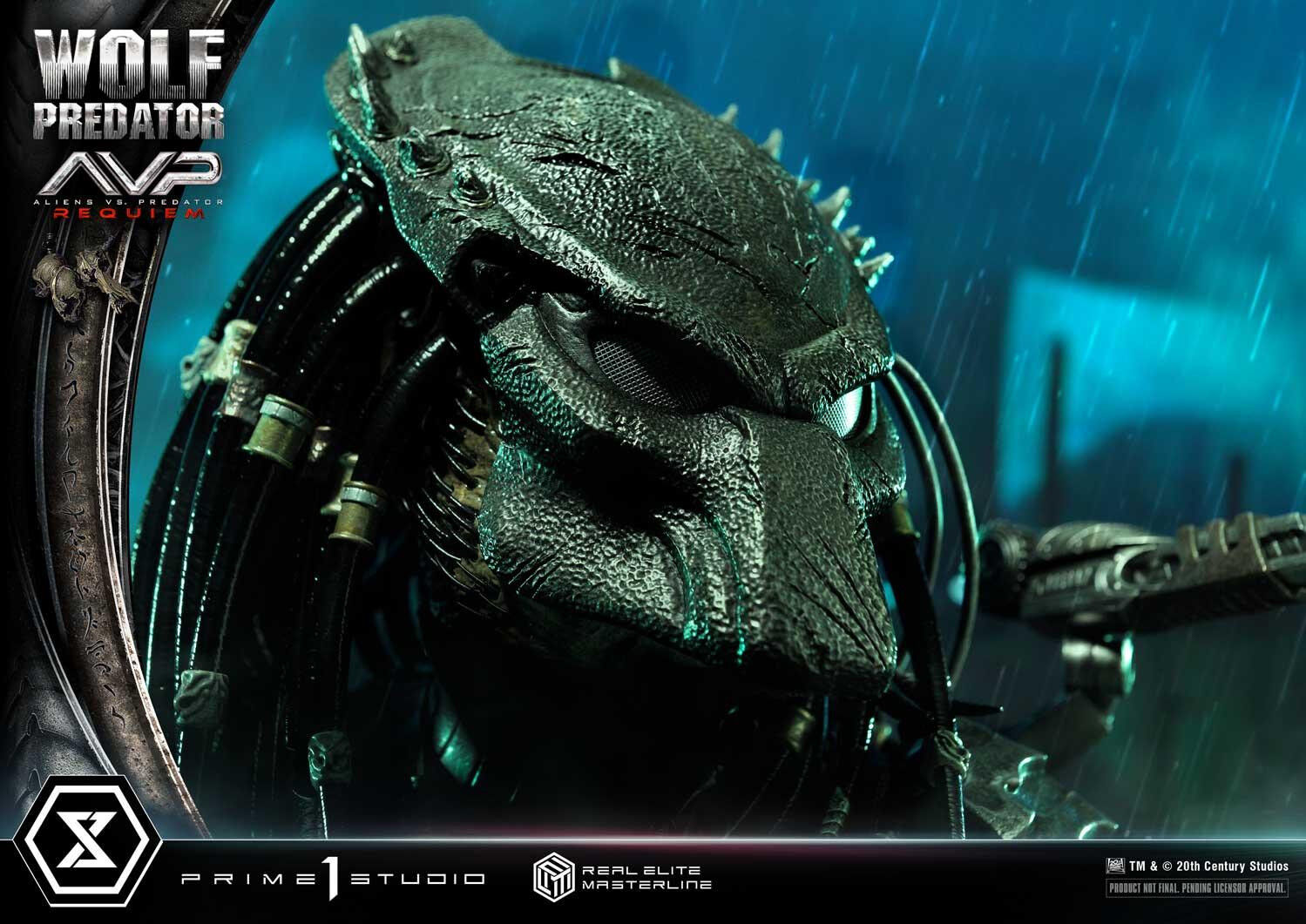 Aliens Vs Predator: Requiem - Alien Warrior - Wolf Predator - Real Elite Masterline  (REMAVP-01) - 1/3 (Prime 1 Studio) photo 50
