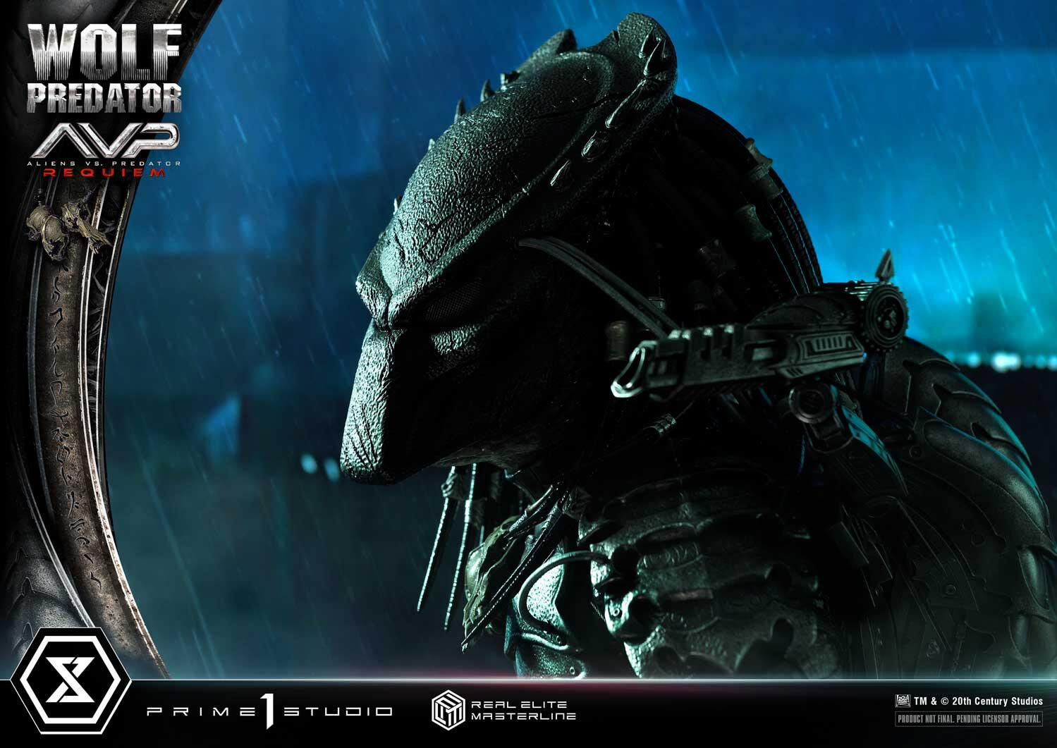 Aliens Vs Predator: Requiem - Alien Warrior - Wolf Predator - Real Elite Masterline  (REMAVP-01) - 1/3 (Prime 1 Studio) photo 51