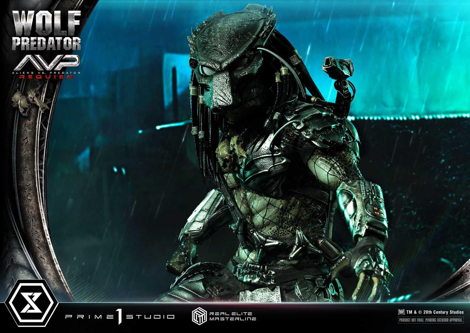 Aliens Vs Predator: Requiem - Alien Warrior - Wolf Predator - Real Elite Masterline  (REMAVP-01) - 1/3 (Prime 1 Studio) photo 59