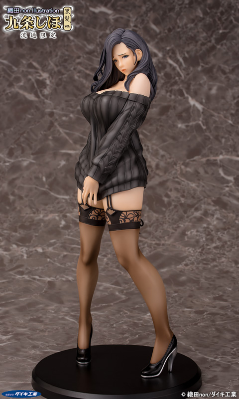 Original - Kujou Shiho - 1/6 - Kuro Kami ver. (Daiki Kougyou) photo 5