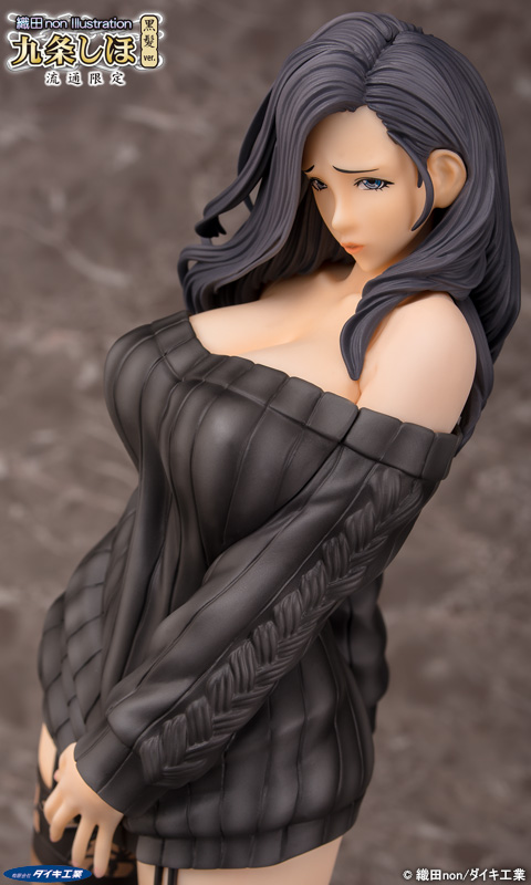 Original - Kujou Shiho - 1/6 - Kuro Kami ver. (Daiki Kougyou) photo 8