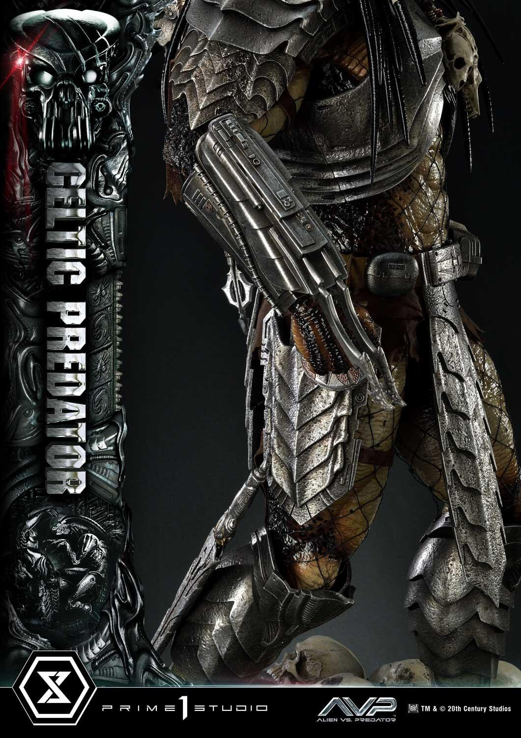 Alien Vs Predator - Celtic Predator - Museum Masterline Series  (MMPR-05S) - 1/3 - Bonus Version (Prime 1 Studio) photo 4