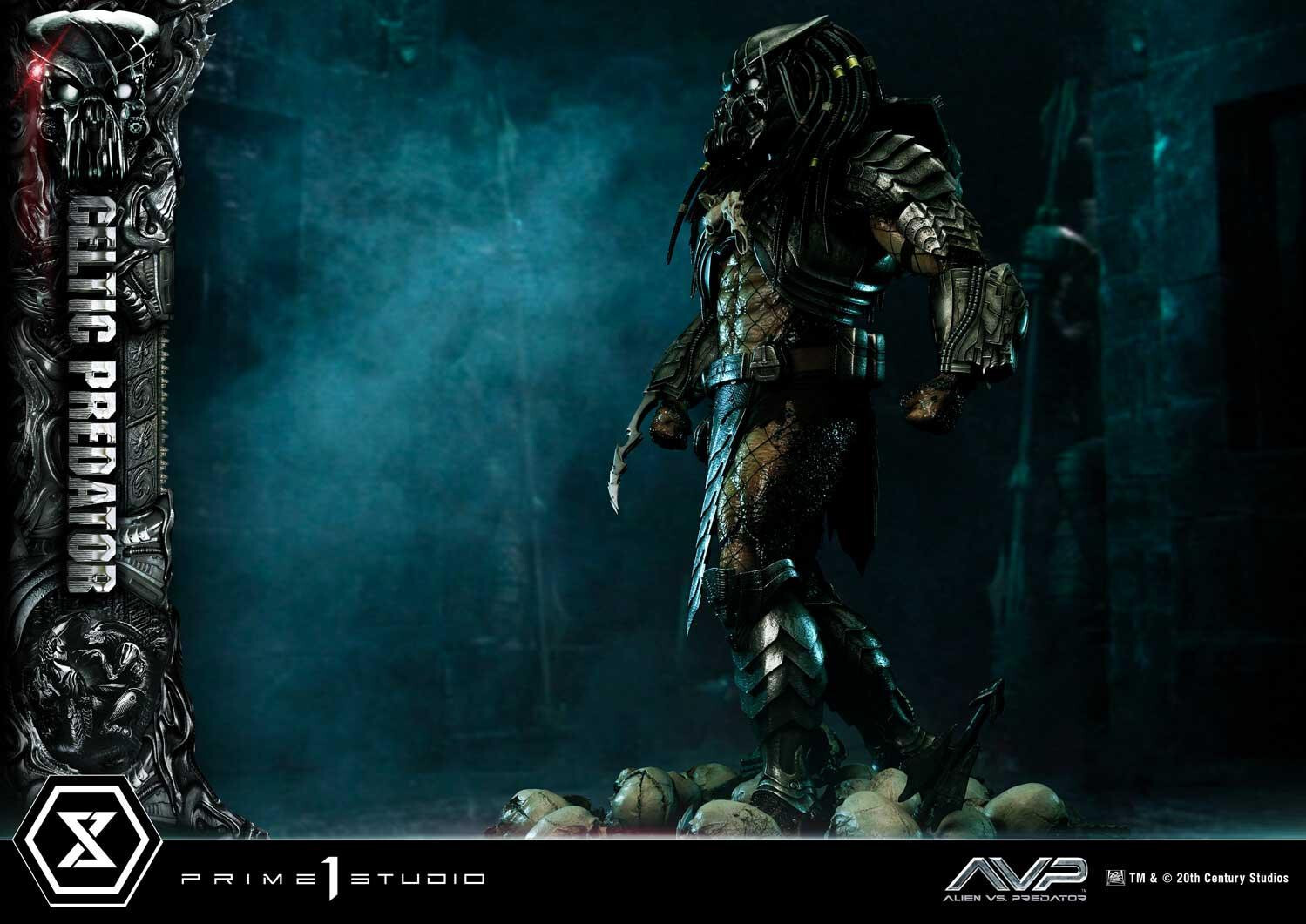 Alien Vs Predator - Celtic Predator - Museum Masterline Series  (MMPR-05S) - 1/3 - Bonus Version (Prime 1 Studio) photo 10