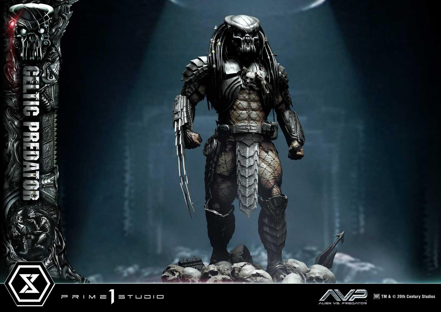 Alien Vs Predator - Celtic Predator - Museum Masterline Series  (MMPR-05S) - 1/3 - Bonus Version (Prime 1 Studio) photo 12