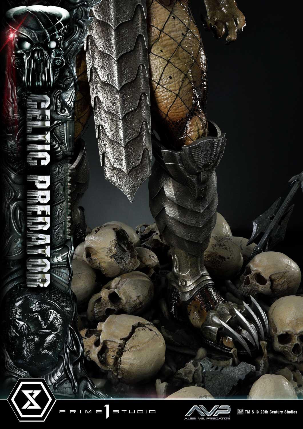 Alien Vs Predator - Celtic Predator - Museum Masterline Series  (MMPR-05S) - 1/3 - Bonus Version (Prime 1 Studio) photo 14