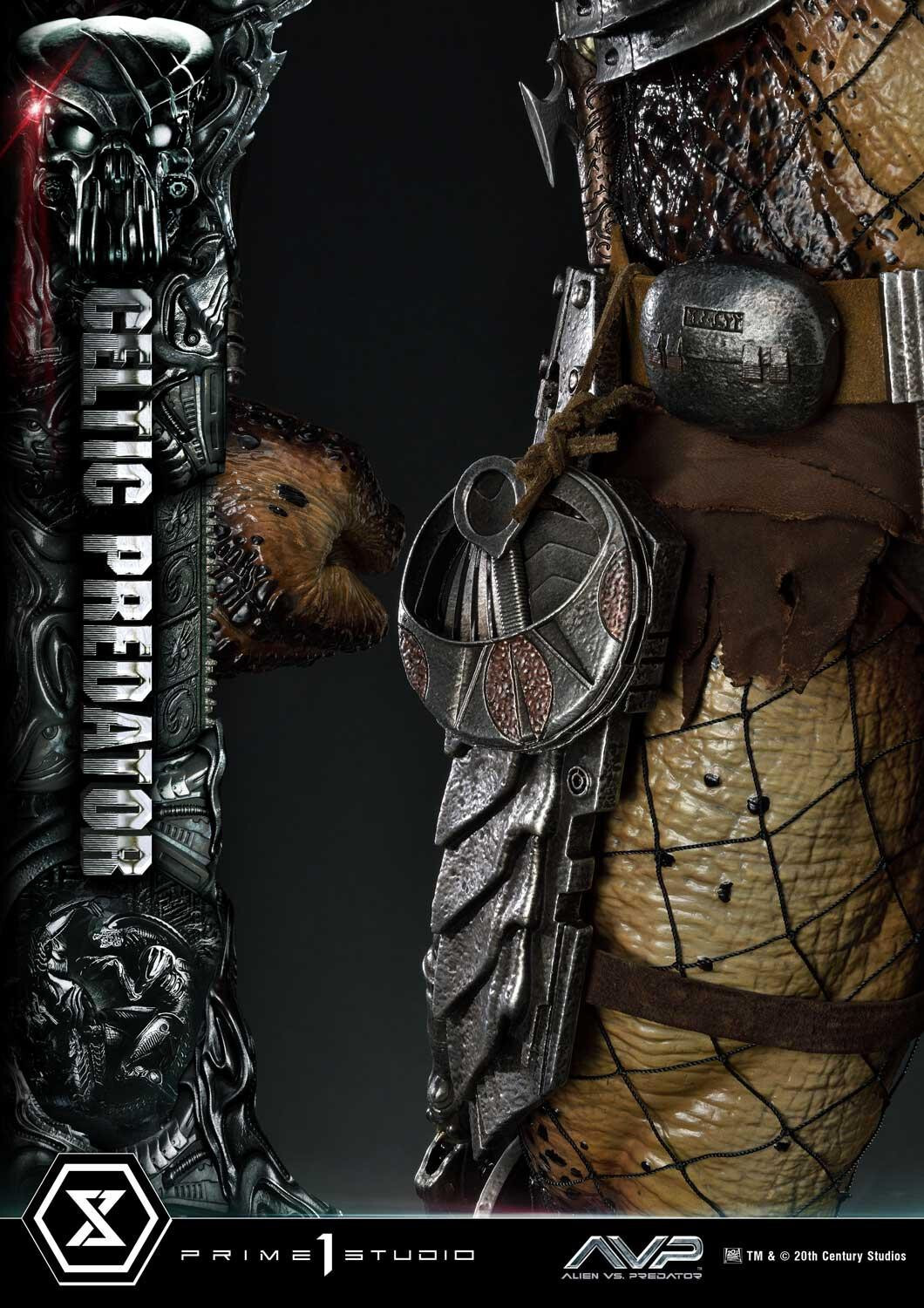 Alien Vs Predator - Celtic Predator - Museum Masterline Series  (MMPR-05S) - 1/3 - Bonus Version (Prime 1 Studio) photo 16