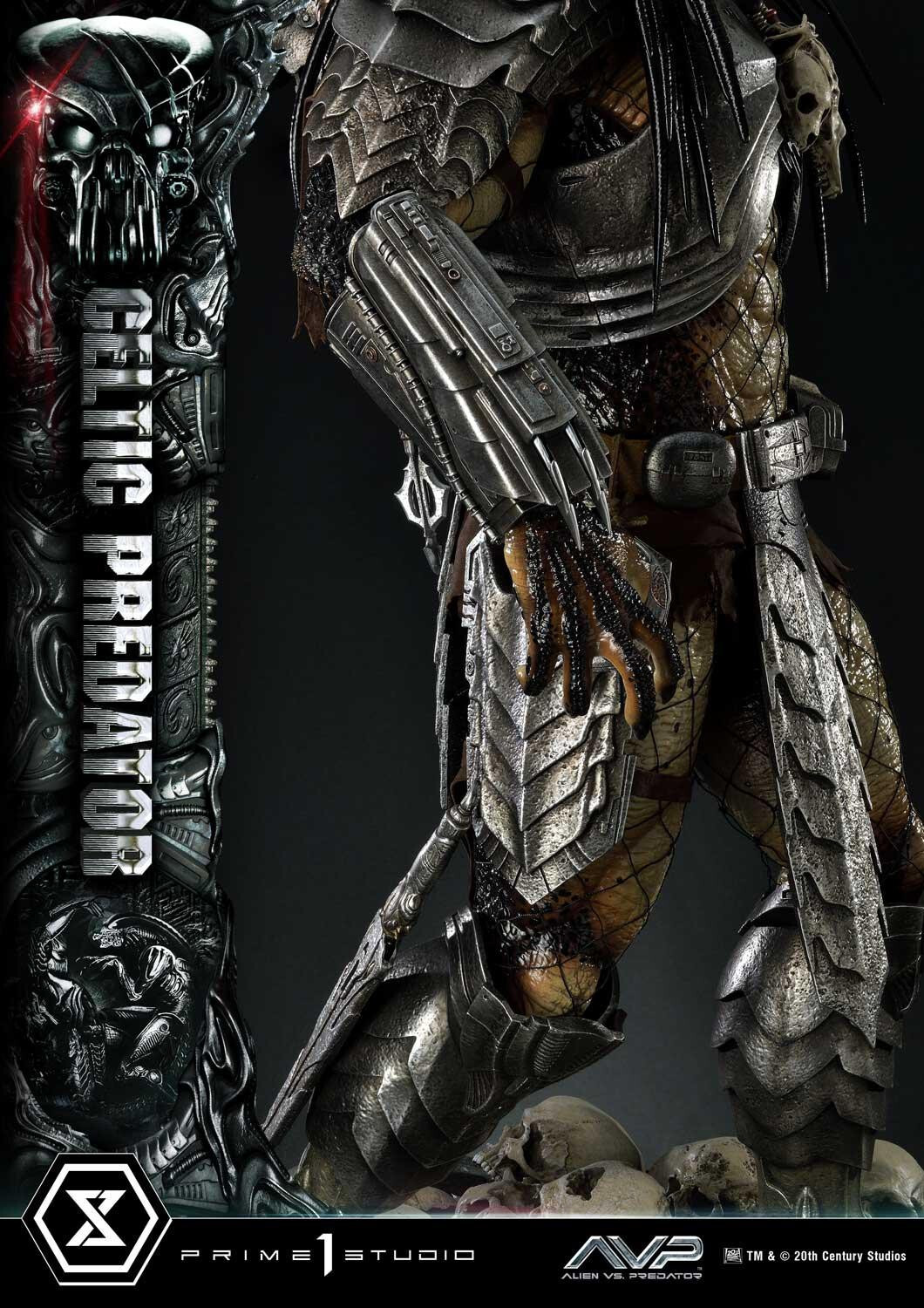 Alien Vs Predator - Celtic Predator - Museum Masterline Series  (MMPR-05S) - 1/3 - Bonus Version (Prime 1 Studio) photo 17