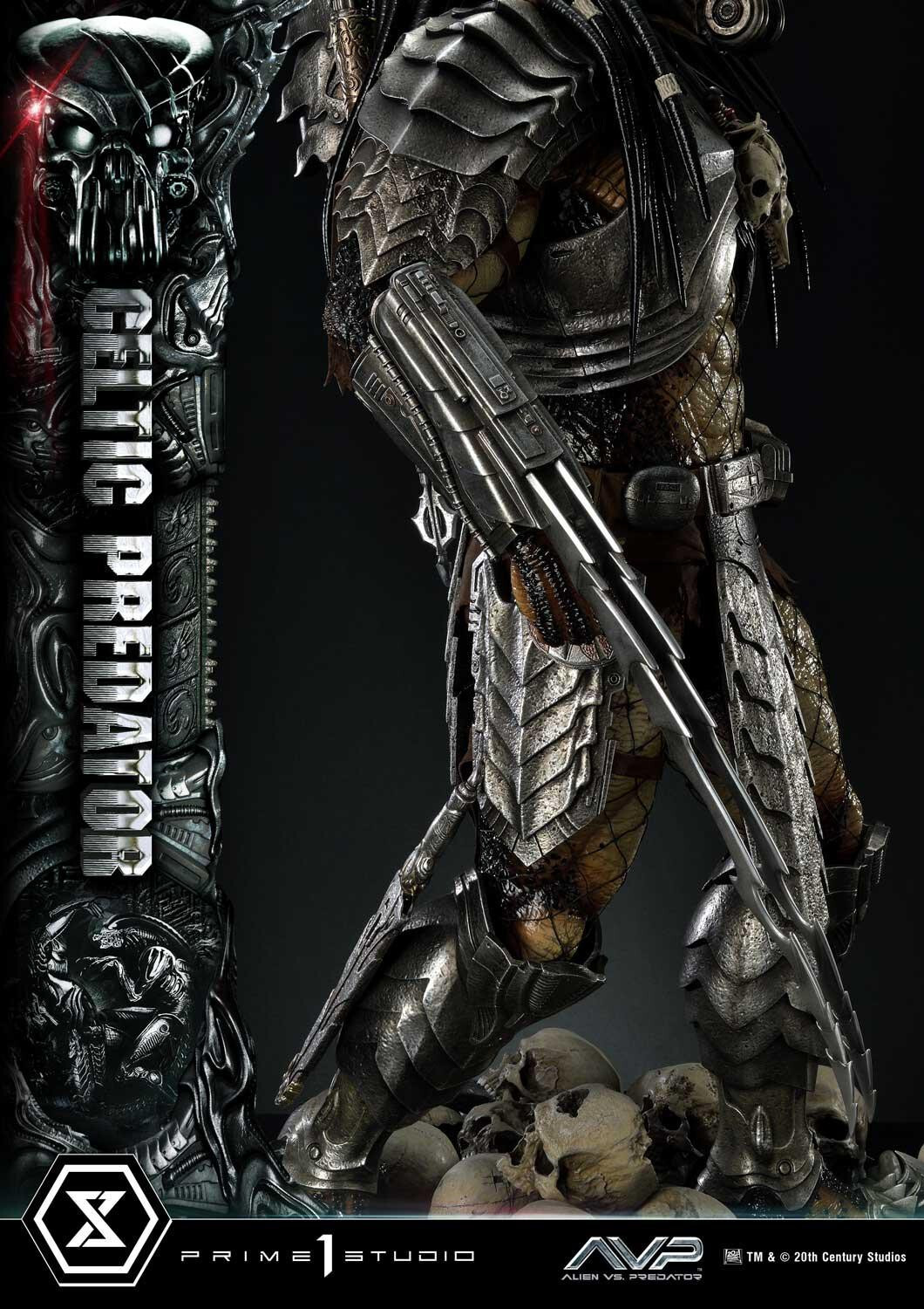 Alien Vs Predator - Celtic Predator - Museum Masterline Series  (MMPR-05S) - 1/3 - Bonus Version (Prime 1 Studio) photo 20