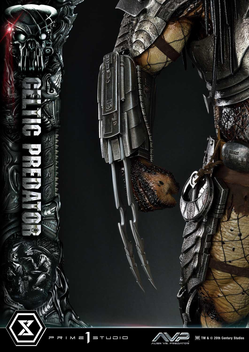 Alien Vs Predator - Celtic Predator - Museum Masterline Series  (MMPR-05S) - 1/3 - Bonus Version (Prime 1 Studio) photo 24
