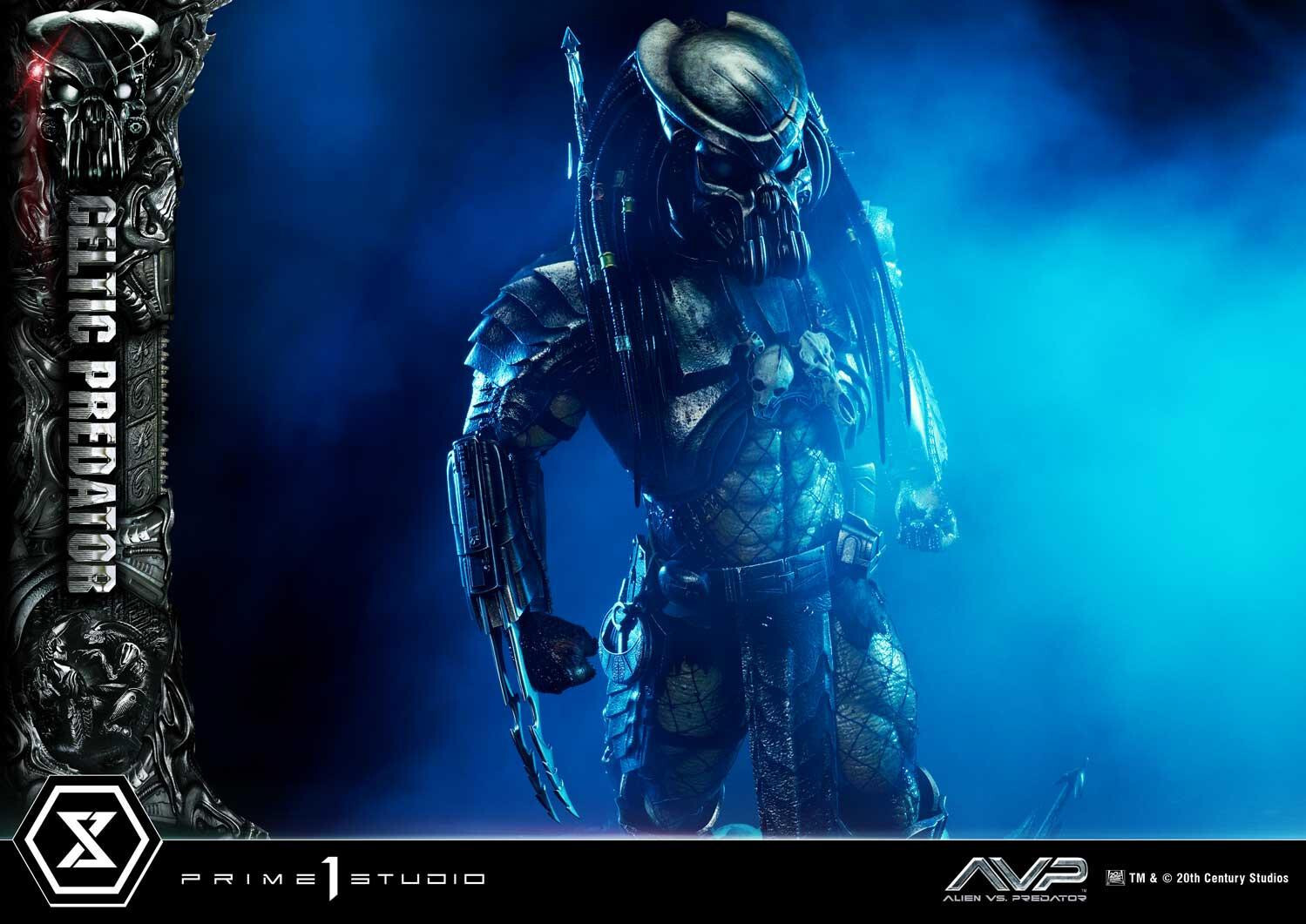Alien Vs Predator - Celtic Predator - Museum Masterline Series  (MMPR-05S) - 1/3 - Bonus Version (Prime 1 Studio) photo 40
