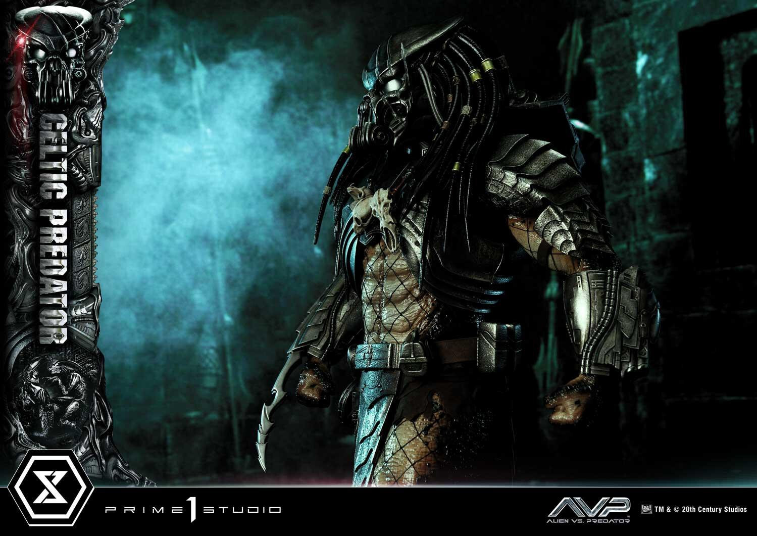 Alien Vs Predator - Celtic Predator - Museum Masterline Series  (MMPR-05S) - 1/3 - Bonus Version (Prime 1 Studio) photo 44