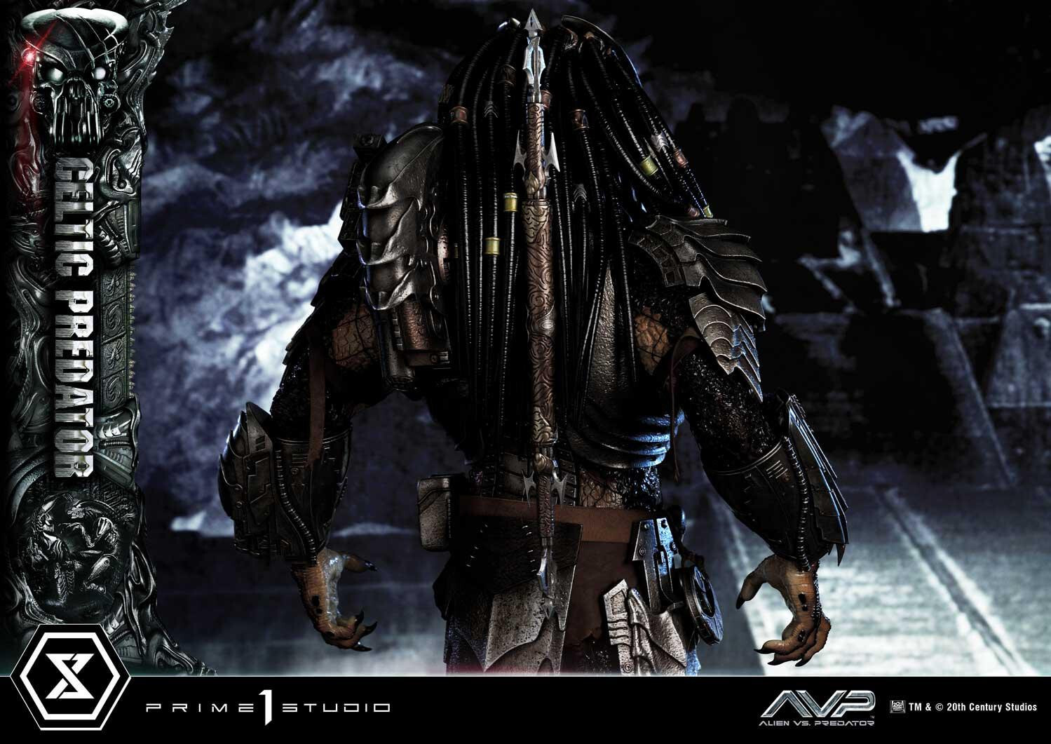 Alien Vs Predator - Celtic Predator - Museum Masterline Series  (MMPR-05S) - 1/3 - Bonus Version (Prime 1 Studio) photo 47