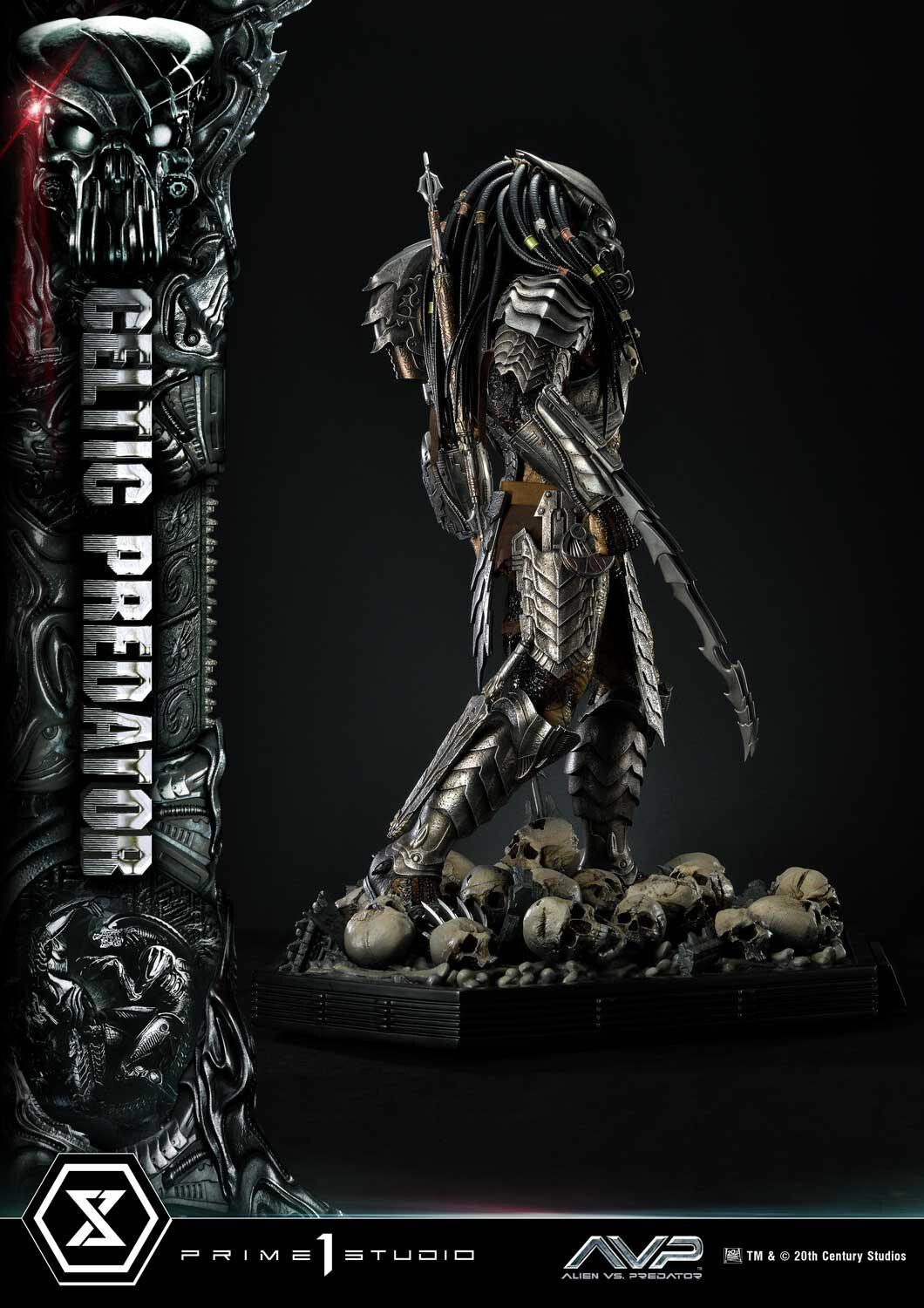 Alien Vs Predator - Celtic Predator - Museum Masterline Series  (MMPR-05S) - 1/3 - Bonus Version (Prime 1 Studio) photo 56