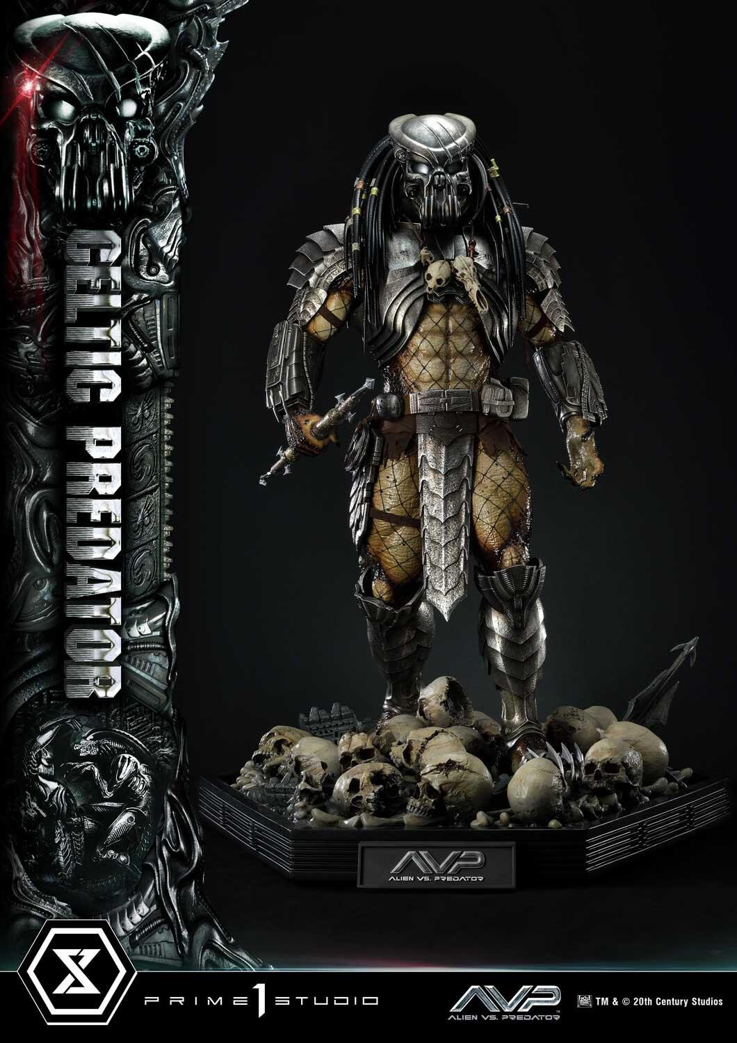 Alien Vs Predator - Celtic Predator - Museum Masterline Series  (MMPR-05S) - 1/3 - Bonus Version (Prime 1 Studio) photo 59