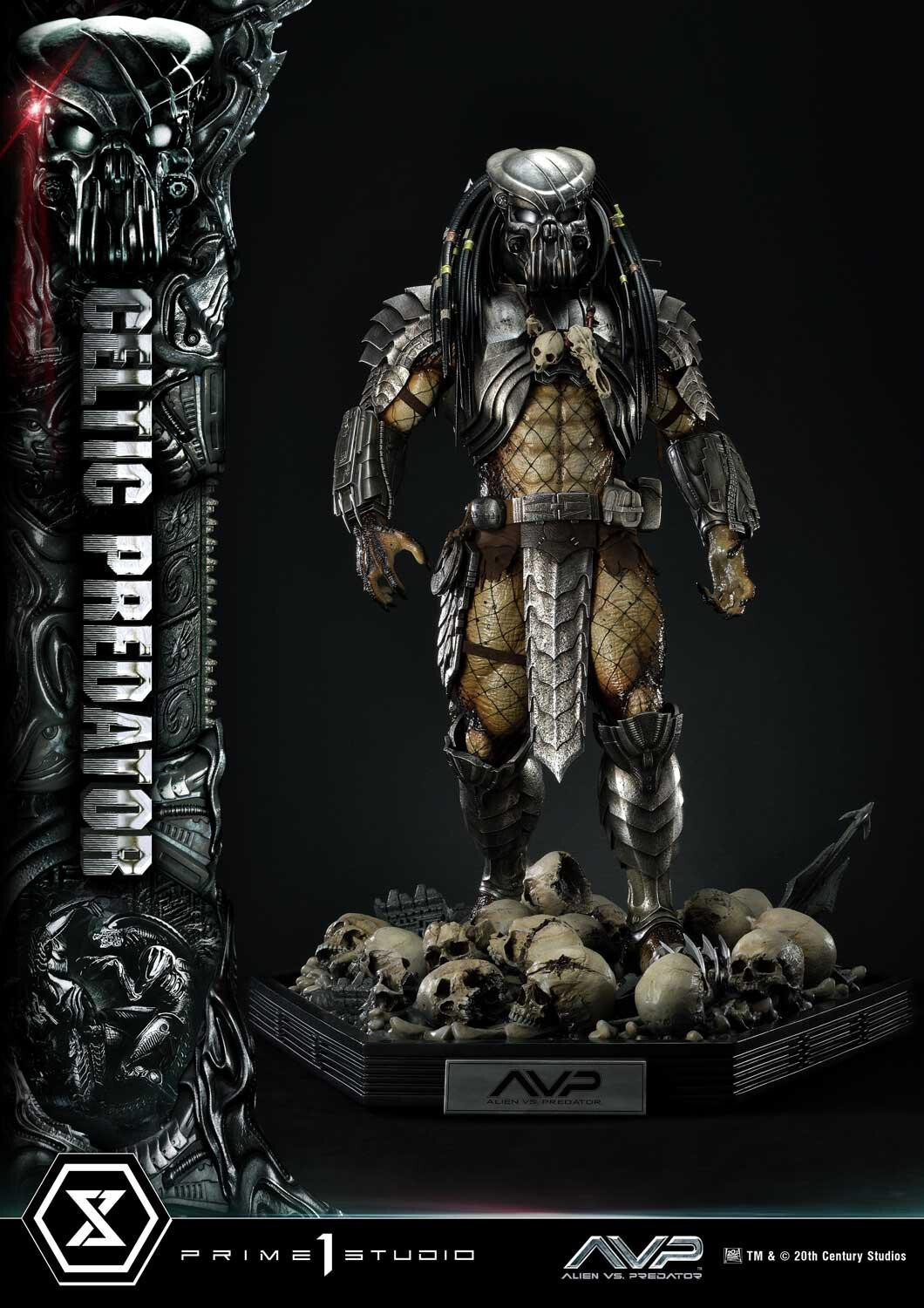 Alien Vs Predator - Celtic Predator - Museum Masterline Series  (MMPR-05S) - 1/3 - Bonus Version (Prime 1 Studio) photo 60