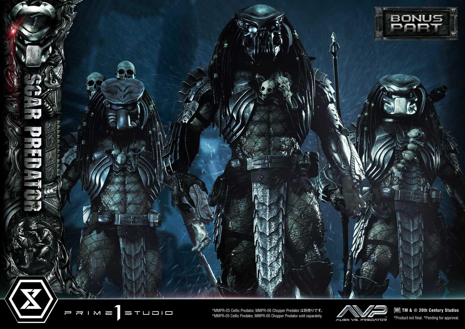 Alien Vs Predator - Celtic Predator - Museum Masterline Series  (MMPR-05S) - 1/3 - Bonus Version (Prime 1 Studio) photo 71