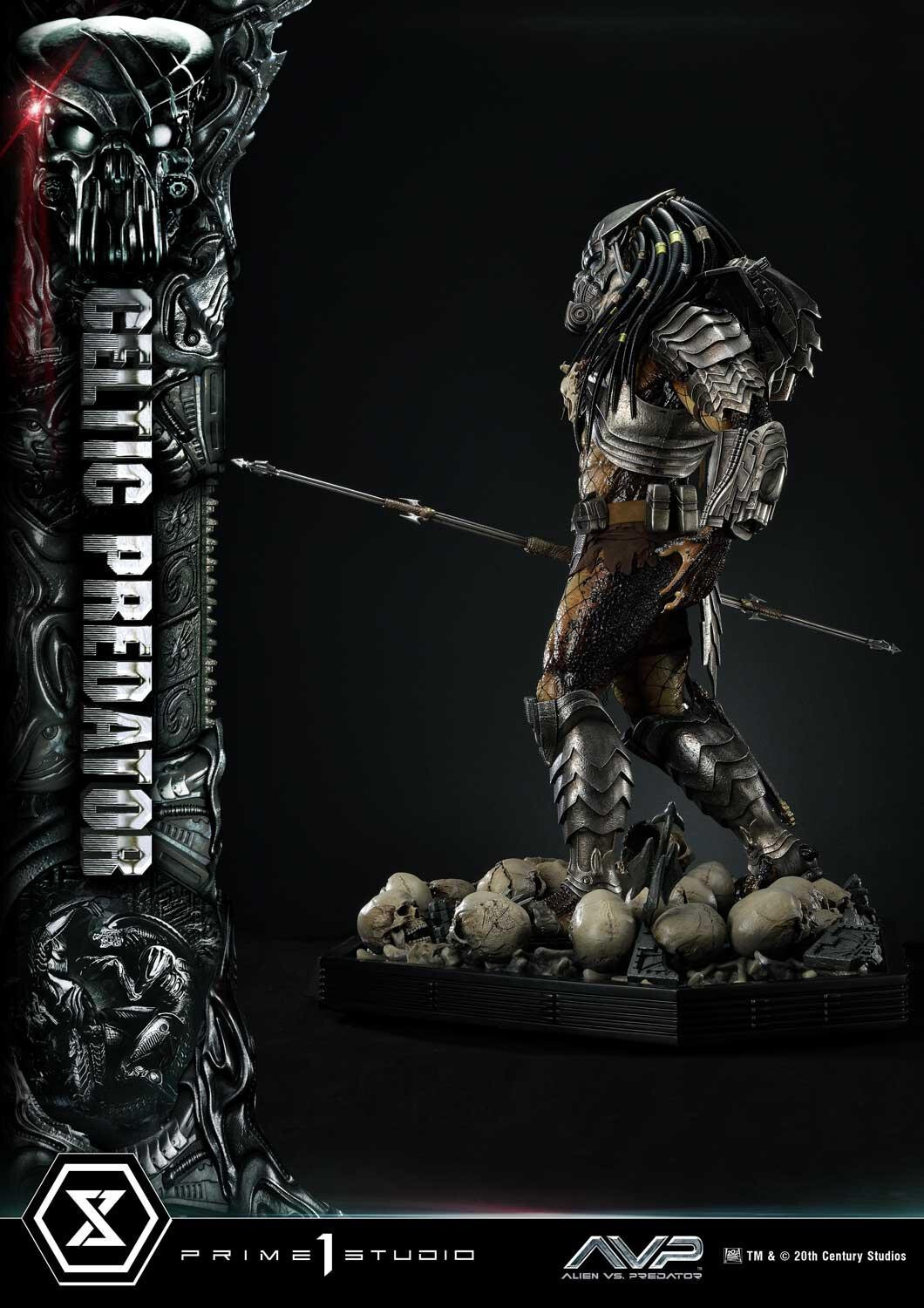 Alien Vs Predator - Celtic Predator - Museum Masterline Series  (MMPR-05S) - 1/3 - Bonus Version (Prime 1 Studio) photo 80