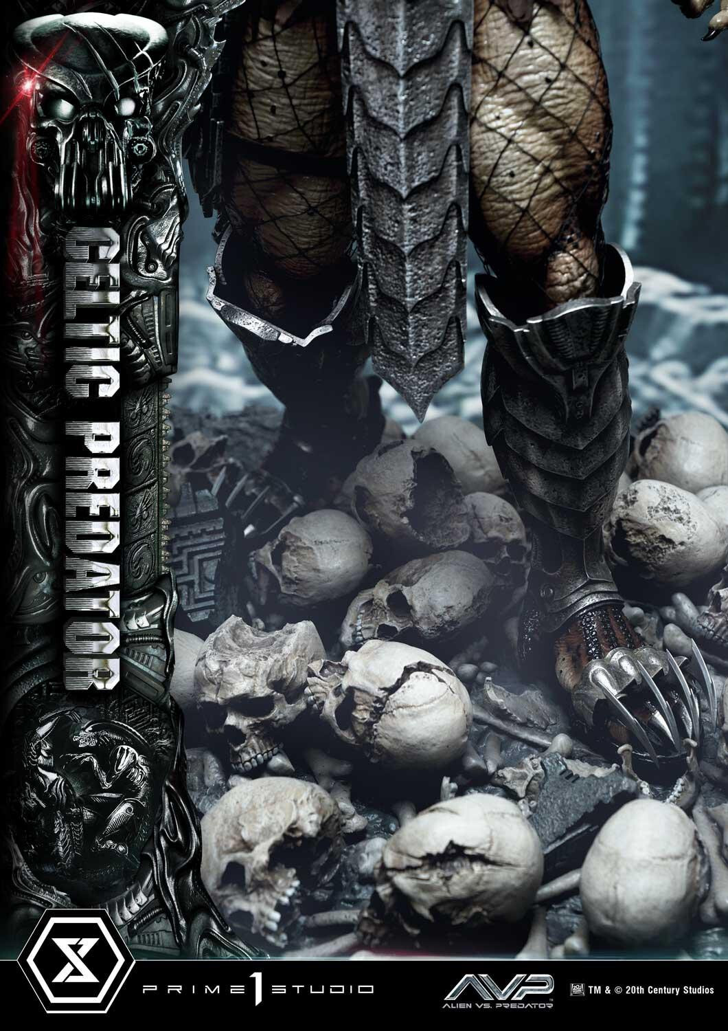 Alien Vs Predator - Celtic Predator - Museum Masterline Series  (MMPR-05S) - 1/3 - Bonus Version (Prime 1 Studio) photo 87