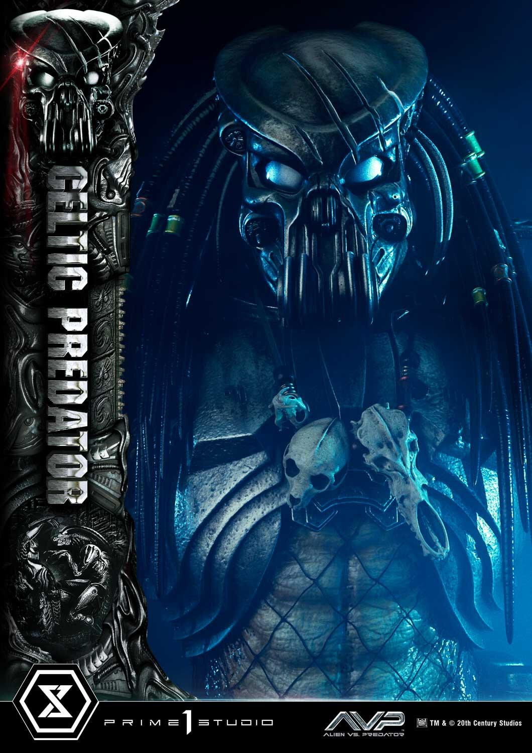 Alien Vs Predator - Celtic Predator - Museum Masterline Series  (MMPR-05S) - 1/3 - Bonus Version (Prime 1 Studio) photo 91