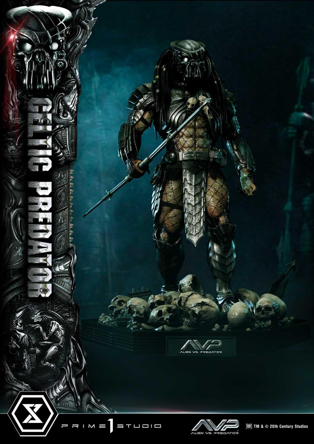 Alien Vs Predator - Celtic Predator - Museum Masterline Series  (MMPR-05S) - 1/3 - Bonus Version (Prime 1 Studio) photo 94