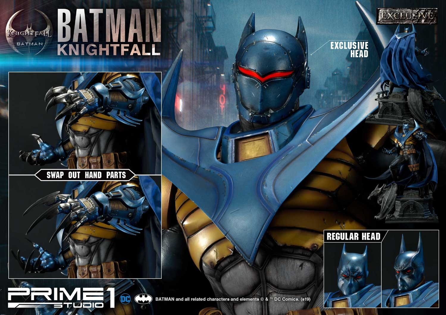 Batman: Knightfall - Azrael - Museum Masterline Series  (MMDC-34) - 1/3 (Prime 1 Studio) photo 2