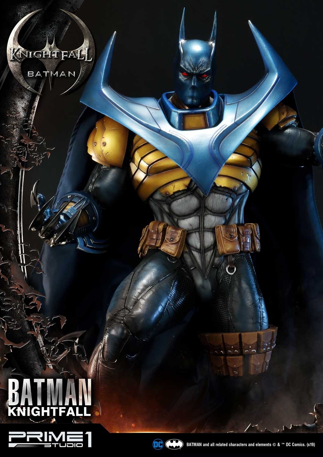 Batman: Knightfall - Azrael - Museum Masterline Series  (MMDC-34) - 1/3 (Prime 1 Studio) photo 9