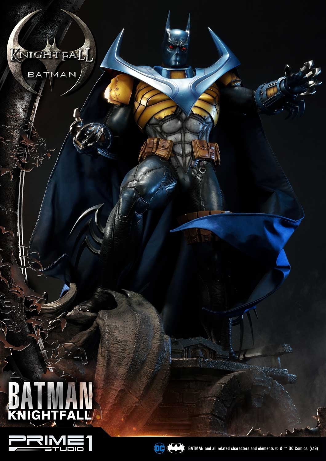 Batman: Knightfall - Azrael - Museum Masterline Series  (MMDC-34) - 1/3 (Prime 1 Studio) photo 14