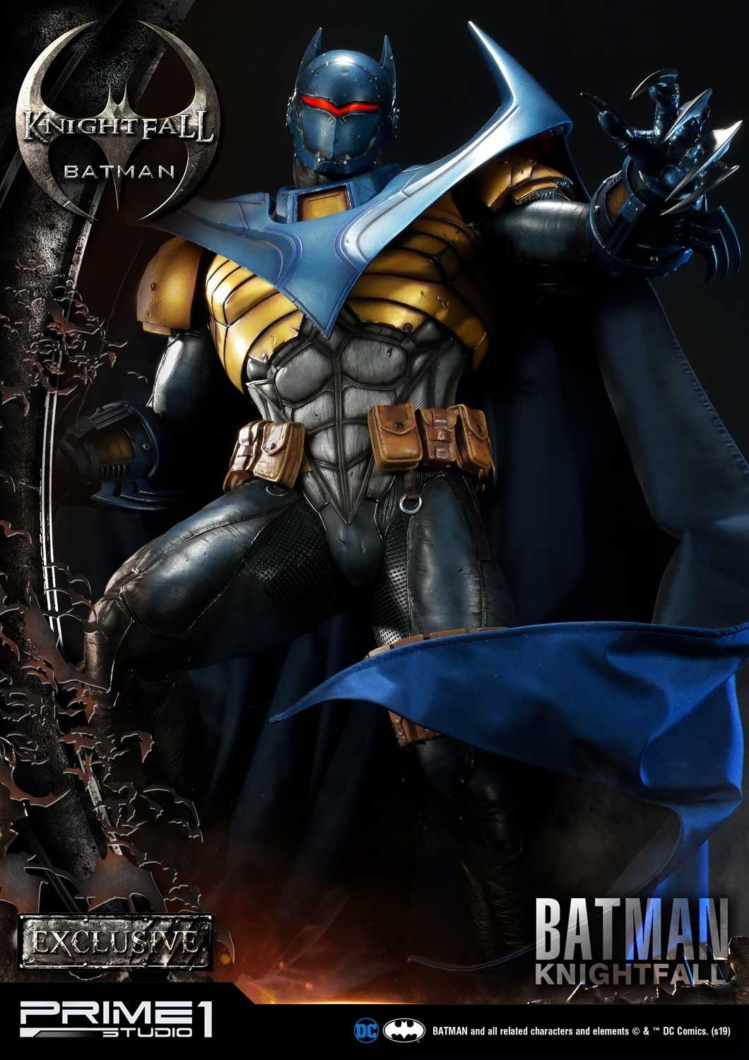 Batman: Knightfall - Azrael - Museum Masterline Series  (MMDC-34) - 1/3 (Prime 1 Studio) photo 29