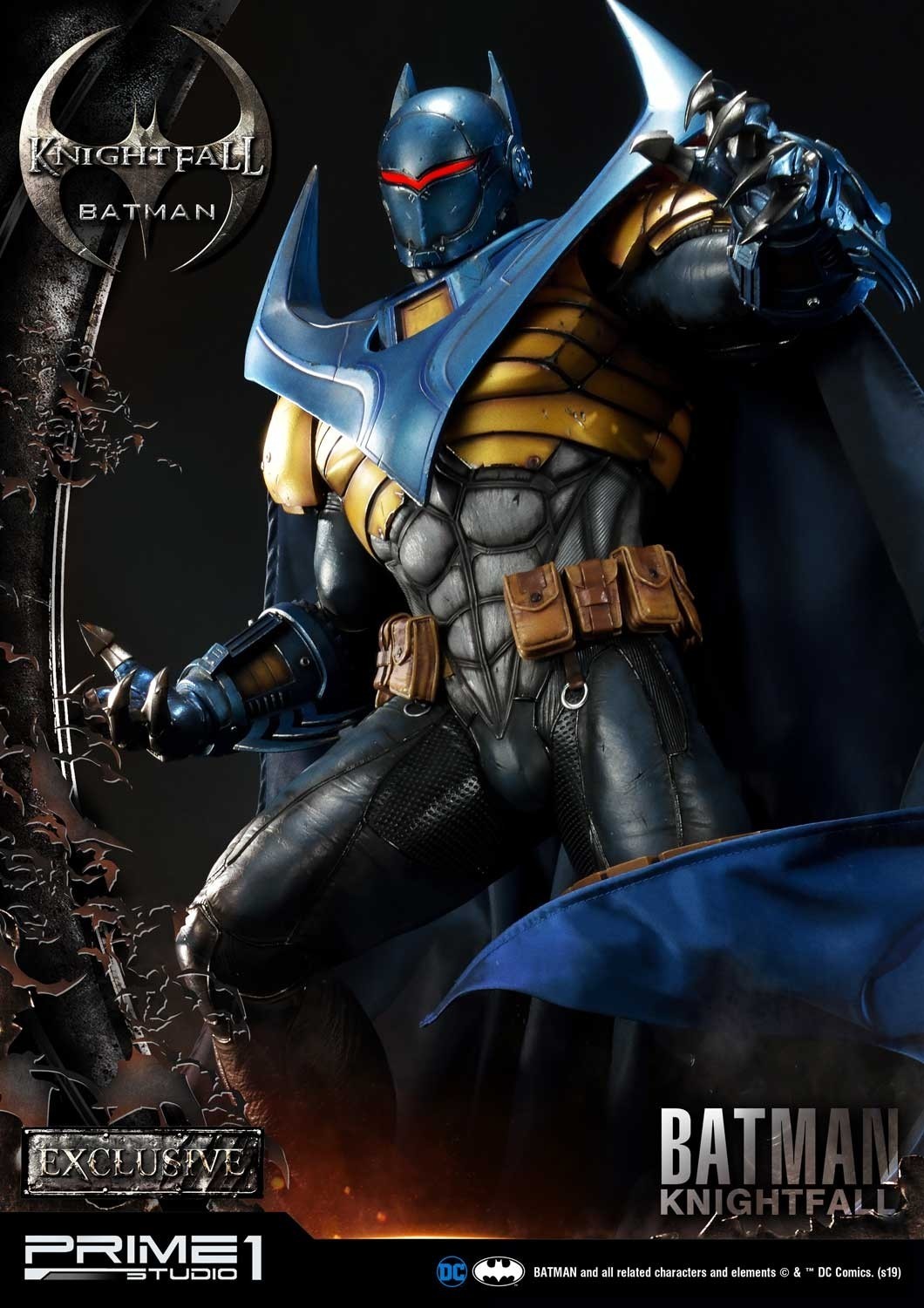 Batman: Knightfall - Azrael - Museum Masterline Series  (MMDC-34) - 1/3 (Prime 1 Studio) photo 42