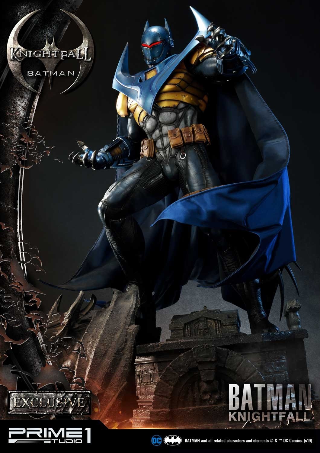 Batman: Knightfall - Azrael - Museum Masterline Series  (MMDC-34) - 1/3 (Prime 1 Studio) photo 43