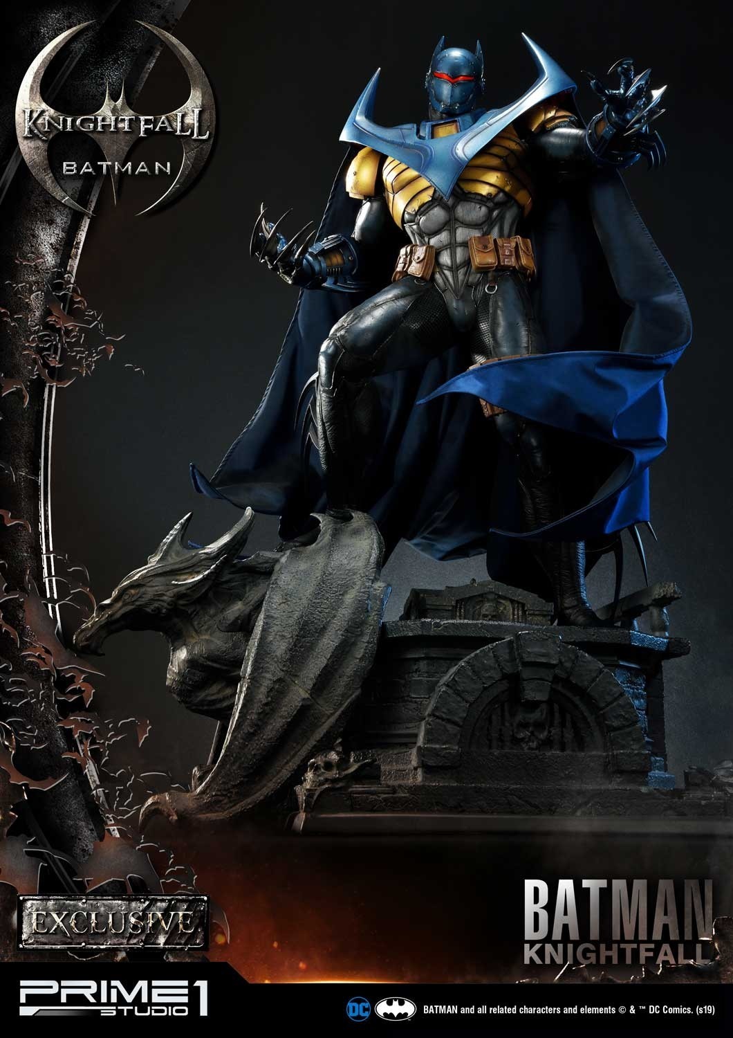 Batman: Knightfall - Azrael - Museum Masterline Series  (MMDC-34) - 1/3 (Prime 1 Studio) photo 45