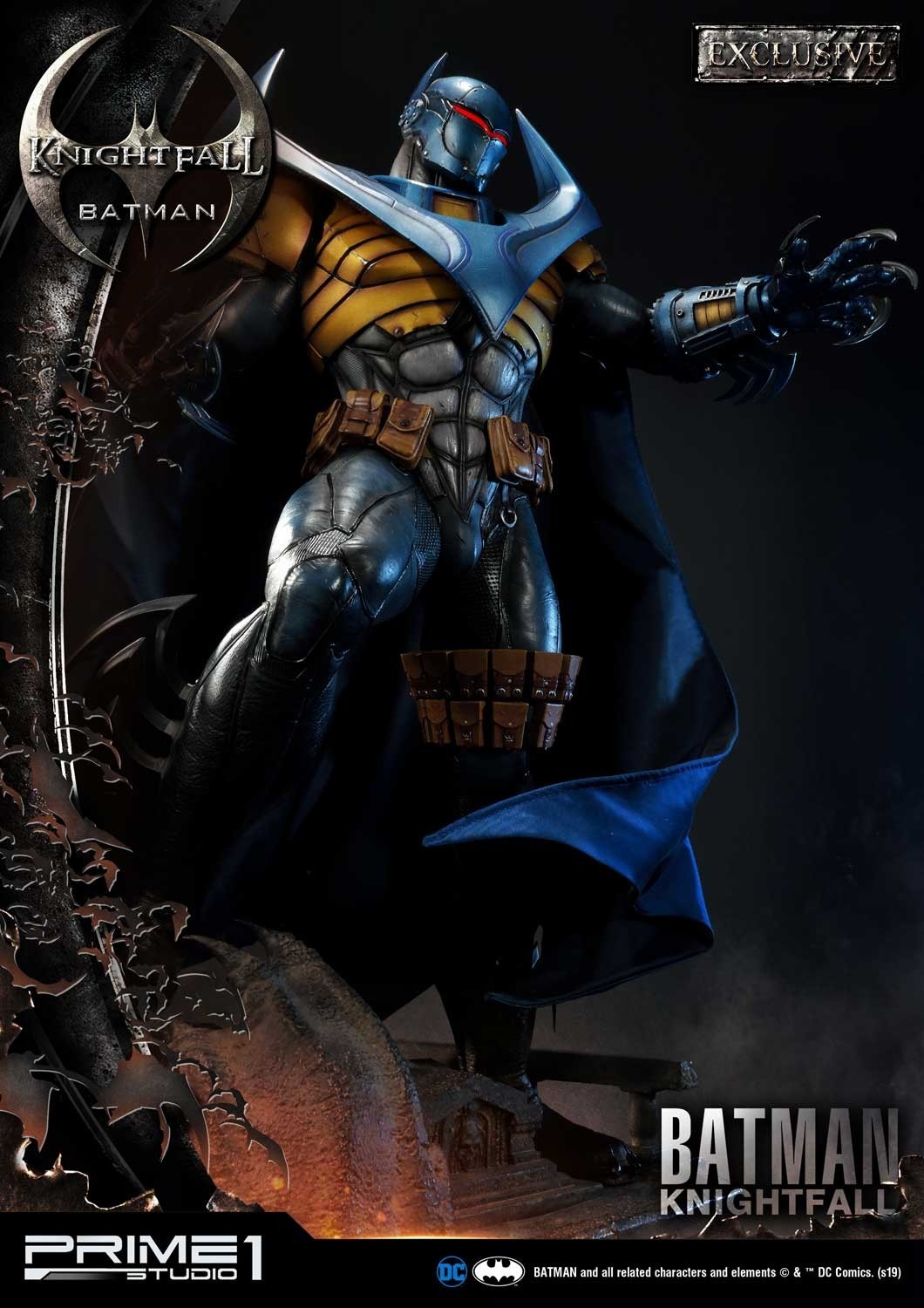 Batman: Knightfall - Azrael - Museum Masterline Series  (MMDC-34) - 1/3 (Prime 1 Studio) photo 47