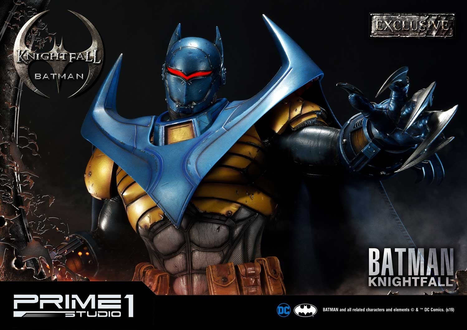 Batman: Knightfall - Azrael - Museum Masterline Series  (MMDC-34) - 1/3 (Prime 1 Studio) photo 48