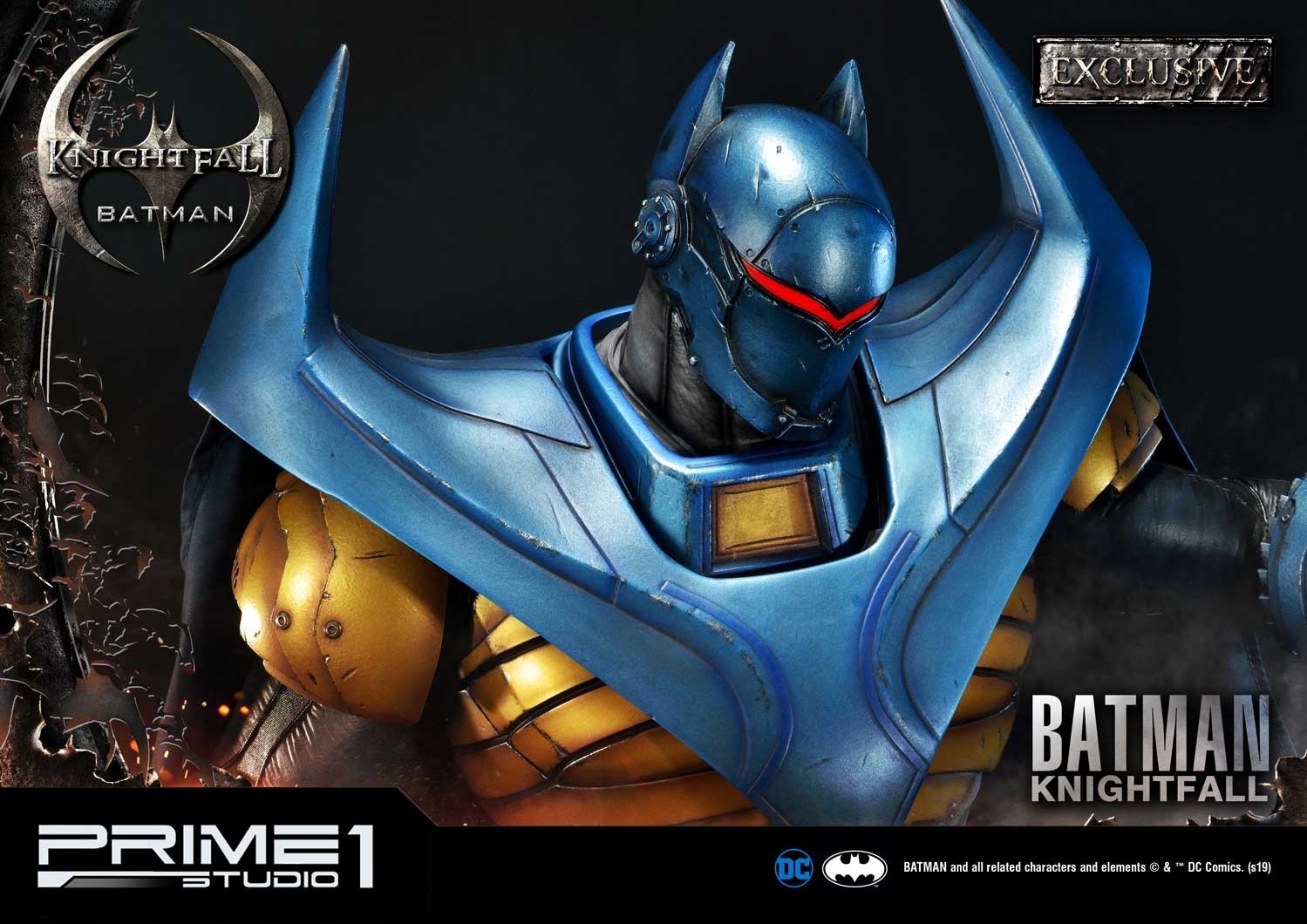 Batman: Knightfall - Azrael - Museum Masterline Series  (MMDC-34) - 1/3 (Prime 1 Studio) photo 49