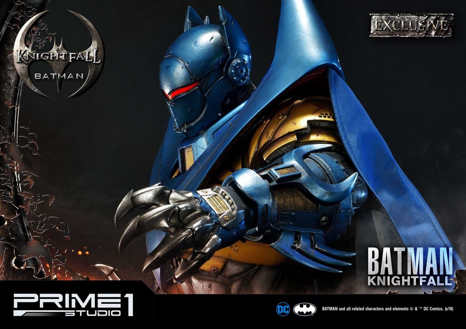 Batman: Knightfall - Azrael - Museum Masterline Series  (MMDC-34) - 1/3 (Prime 1 Studio) photo 50