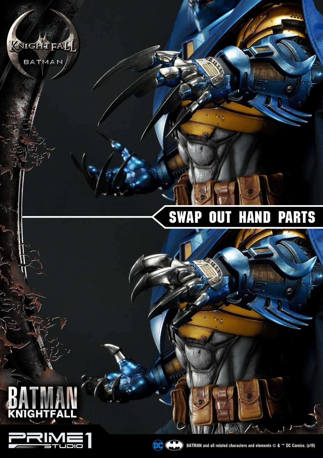 Batman: Knightfall - Azrael - Museum Masterline Series  (MMDC-34) - 1/3 (Prime 1 Studio) photo 53