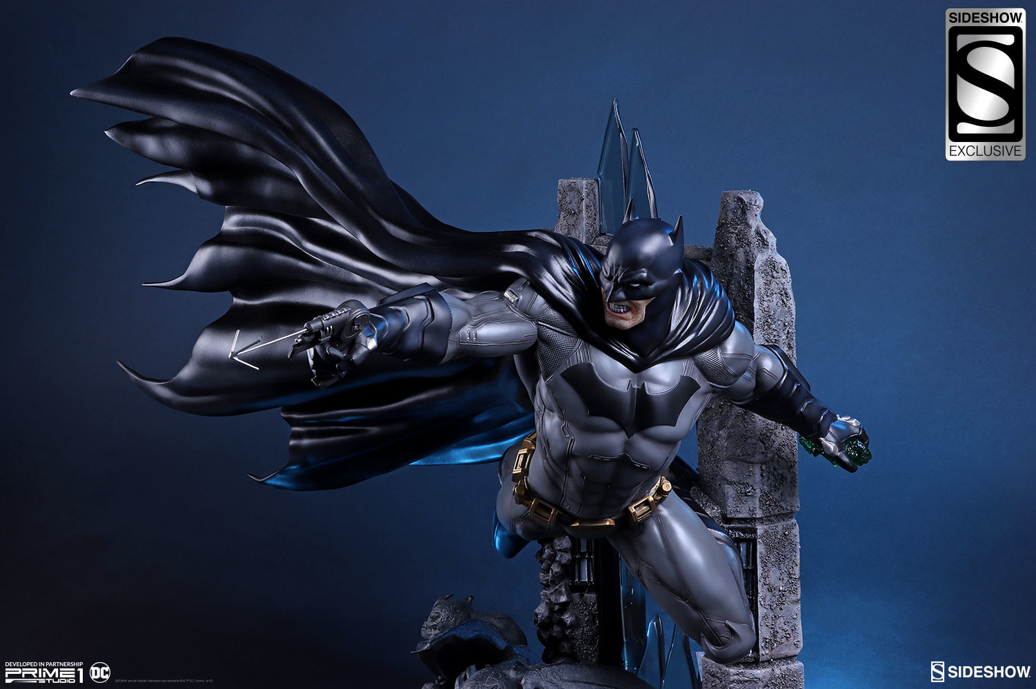 Justice League - Batman - Premium Masterline  (PMN52-07) - 1/4 - The New52! (Prime 1 Studio, Sideshow Collectibles) photo 7