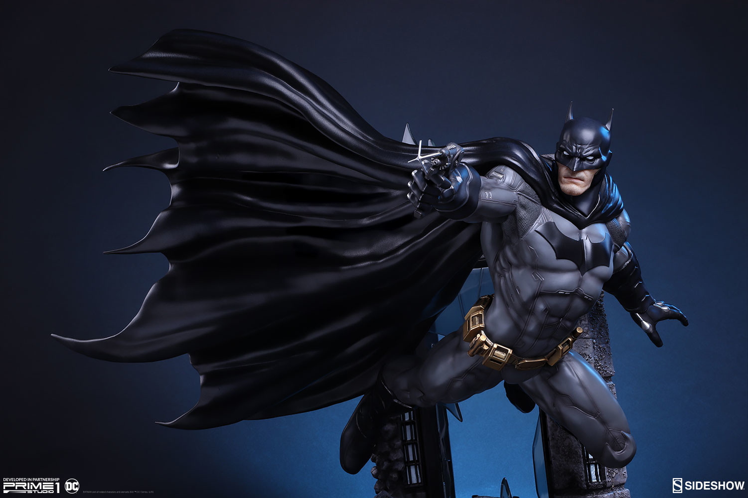 Justice League - Batman - Premium Masterline  (PMN52-07) - 1/4 - The New52! (Prime 1 Studio, Sideshow Collectibles) photo 8