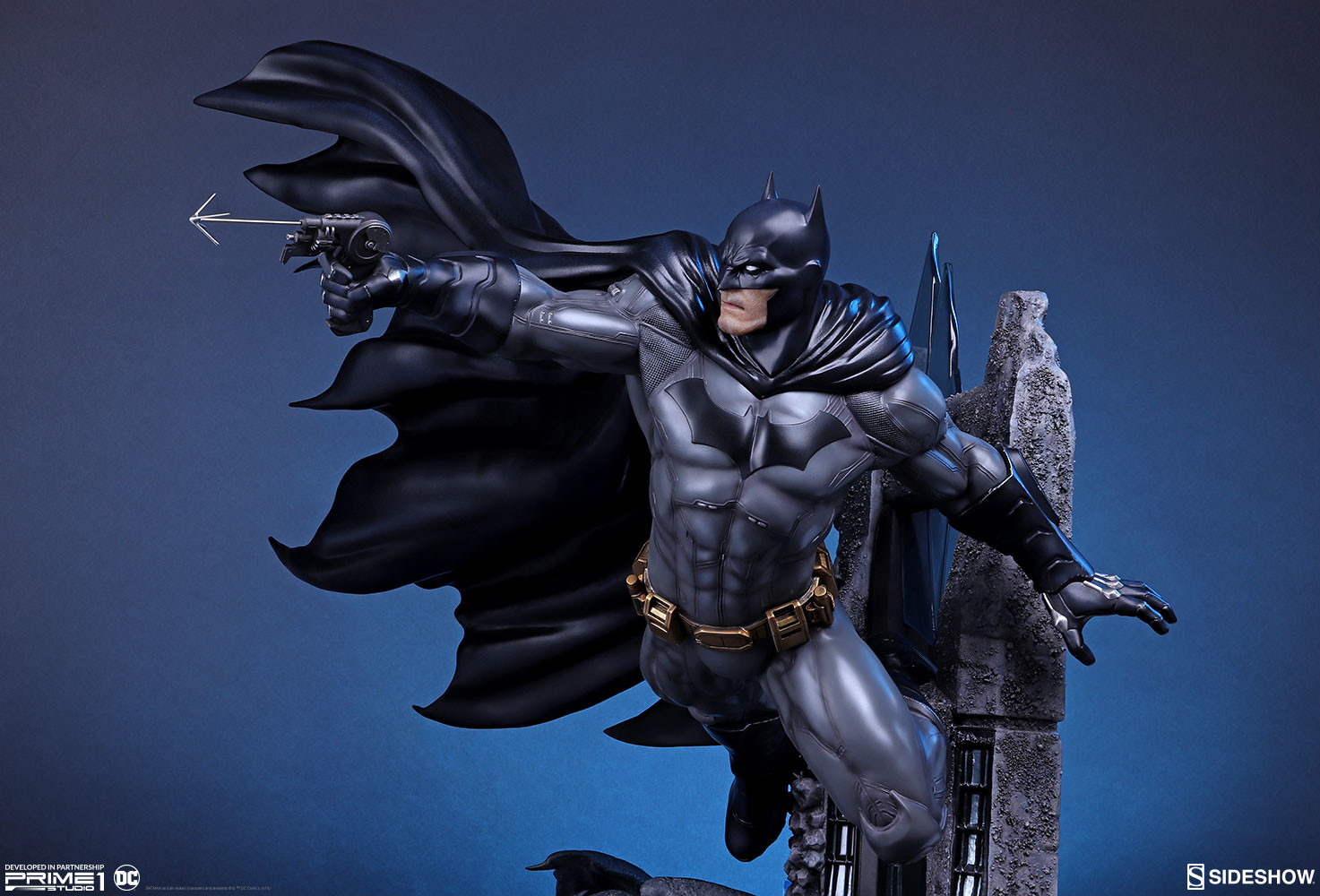 Justice League - Batman - Premium Masterline  (PMN52-07) - 1/4 - The New52! (Prime 1 Studio, Sideshow Collectibles) photo 9
