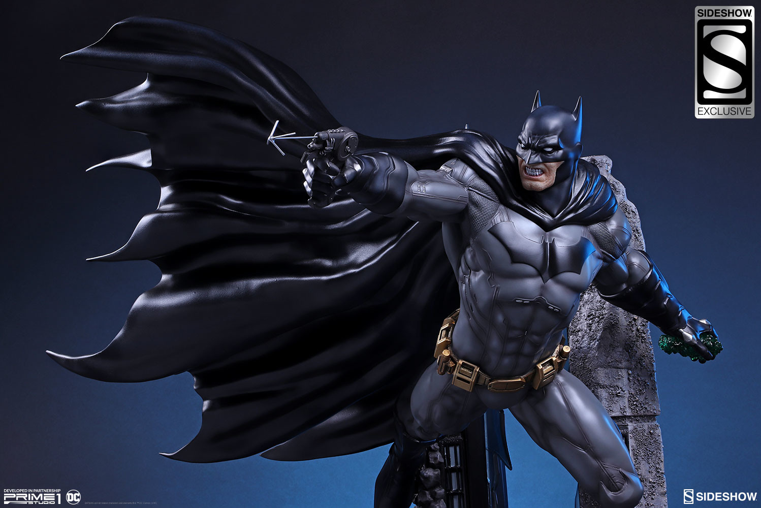 Justice League - Batman - Premium Masterline  (PMN52-07) - 1/4 - The New52! (Prime 1 Studio, Sideshow Collectibles) photo 11
