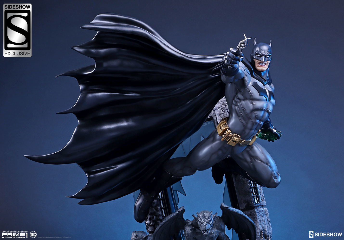 Justice League - Batman - Premium Masterline  (PMN52-07) - 1/4 - The New52! (Prime 1 Studio, Sideshow Collectibles) photo 14
