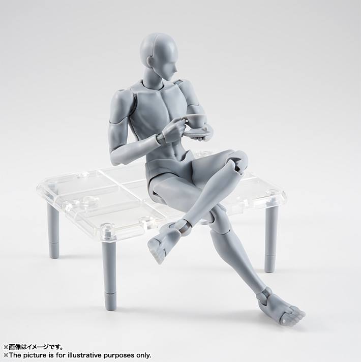 S.H.Figuarts - Body-kun - Takarai Rihito Edition, DX Set, Gray Color Ver. (Bandai) photo 7