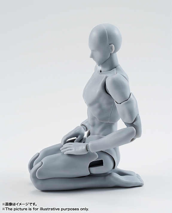 S.H.Figuarts - Body-kun - Takarai Rihito Edition, DX Set, Gray Color Ver. (Bandai) photo 9