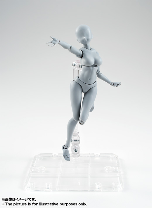 S.H.Figuarts - Body-chan - Yabuki Kentarou Edition, DX Set, Gray Color Ver. (Bandai) photo 5
