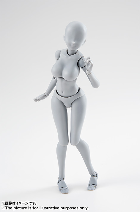 S.H.Figuarts - Body-chan - Yabuki Kentarou Edition, DX Set, Gray Color Ver. (Bandai) photo 6